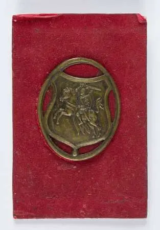 Odznaka z godłem Litwy - Dywizja Litewsko - Białoruska(?)