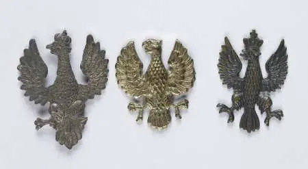 Zestaw 3 orłów wg wzoru 19