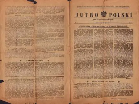 Tygodnik polityczno - literacki JUTRO POLSKI