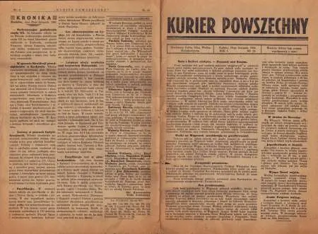 Dziennik KURIER POWSZECHNY