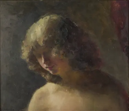 Portret młodej dziewczyny