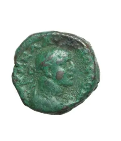 RZYM, CLAUDIUS II, AE tetradradrachma z orłem