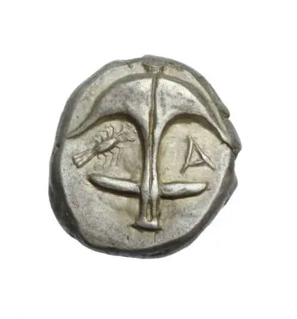 TRACJA, APOLLONIA PONTIKA, AR drachma V pne, piękna