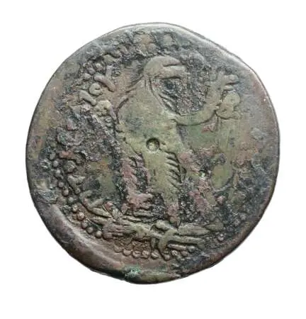 KRÓLESTWO PTOLEMEUSZY, Ptolemeusz II, AE 40 !!!