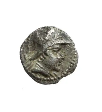 BACTRIA, Eukratides 171-135 p.n.e., obol