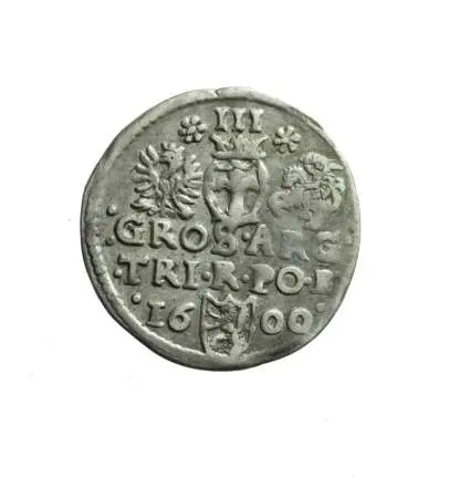 ZYGMUNT III WAZA, trojak bydgoski 16-00, rzadki;