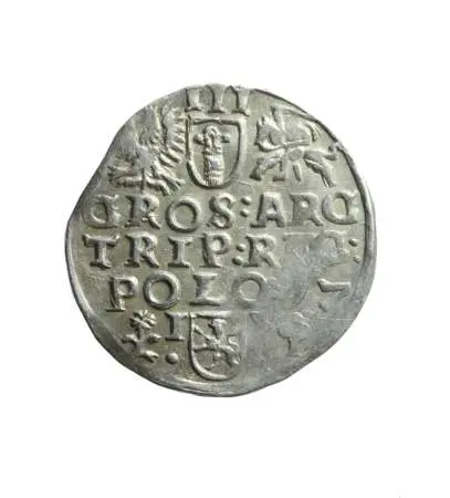 ZYGMUNT III WAZA, rzadszy trojak wschowski 97;