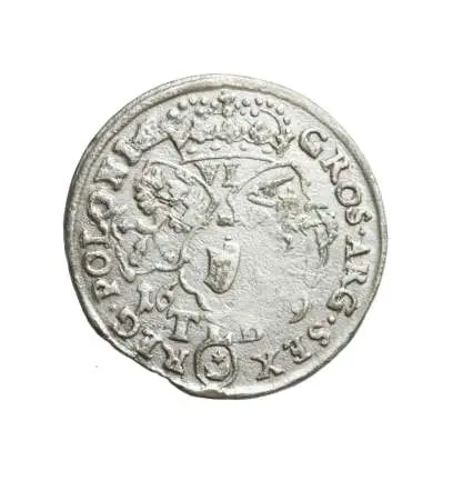 JAN III SOBIESKI (1674-1696) szóstak bydgoski 1679 TLB rzadki-R2;