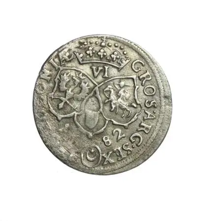JAN III SOBIESKI (1674-1696) szóstak bydgoski 1682;