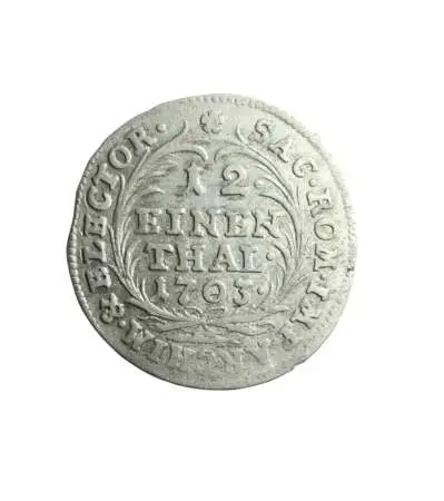  AUGUST II MOCNY (1697-1706, 1709-1733) 1/12 talara 1703