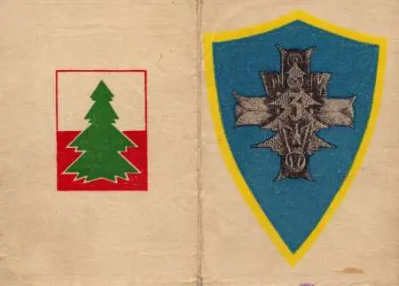 Zestaw pamiątkowy po Gerardzie Malinowskim PSZ/zach