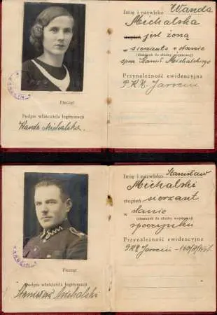 Zespół dokumentów sierż. Stanisława Michalskiego z 79 Pułku Piechoty