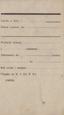 Zestaw dokumentów, Naczelny Komitet Narodowy
