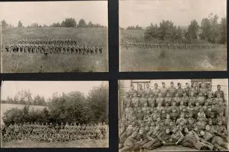 Zestaw 28 fotografii 79 Pułk Piechoty ze Słonima