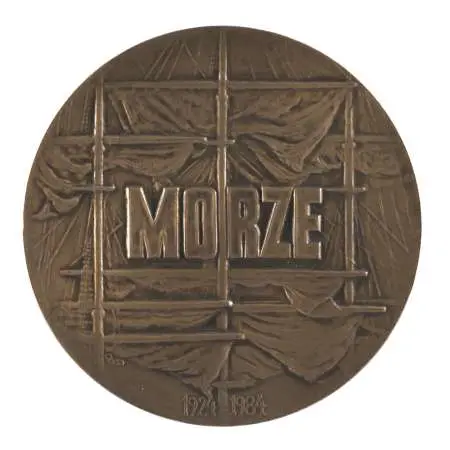 medale 2 sztuki: Medal "MORZE 1924-1984"