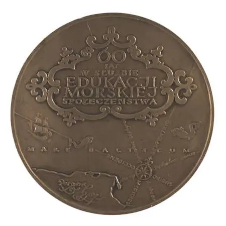 medale 2 sztuki: Medal "MORZE 1924-1984"