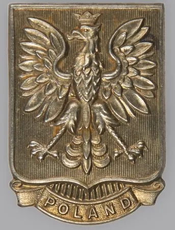 Orzeł/emblemat z napisem POLAND