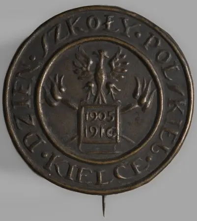 Odznaka Kielce Dzień Szkoły Polskiej 1905-1916