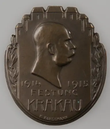 Odznaka kappenabzeichen - Festung Krakau - Twierdza Kraków