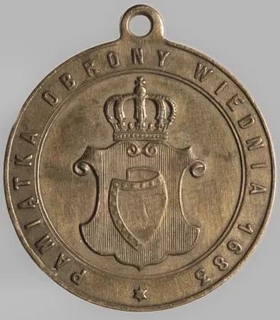 Medalik pamiątkowy "Pamiątka Obrony Wiednia 1683"
