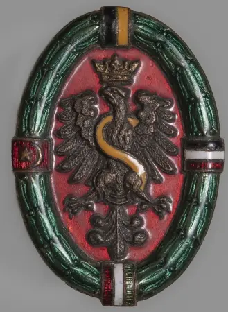 Odznaka patriotyczna z orłem zygmuntowskim
