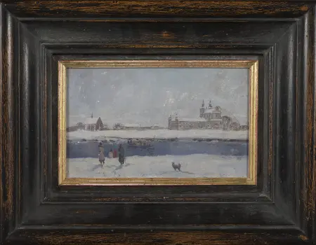 Widok na kościół Paulinów na Skałce w Krakowie