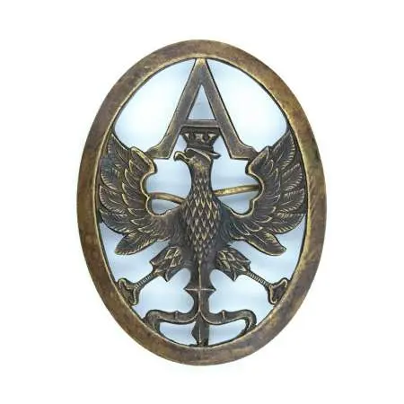 Oznaka naramienna / emblemat Oddziałów Automobilowych Legionów Polskich wg wzoru 1917