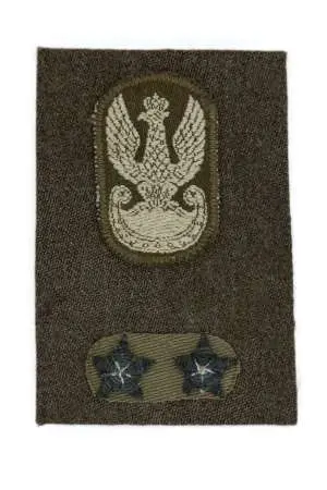 Orzeł haftowany maszynowo