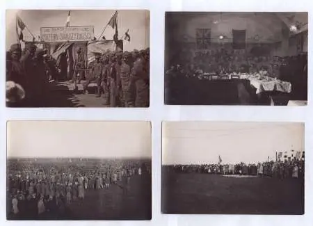 Zestaw 32 fotografii z Armii Hallera Zestaw 32 fotografii z Armii Hallera
