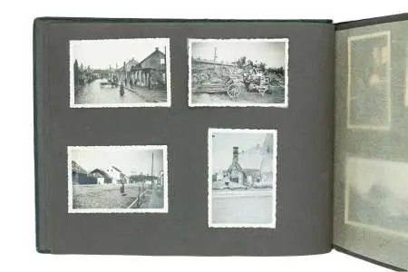 Album żołnierza niemieckiego z fotografiami z okresu wrzesień-październik 1939 r