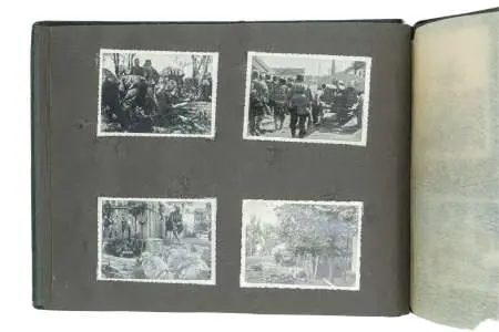 Album żołnierza niemieckiego z fotografiami z okresu wrzesień-październik 1939 r