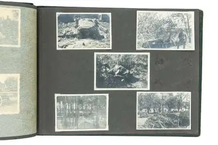 Album żołnierza niemieckiego z fotografiami z okresu wrzesień-październik 1939 r