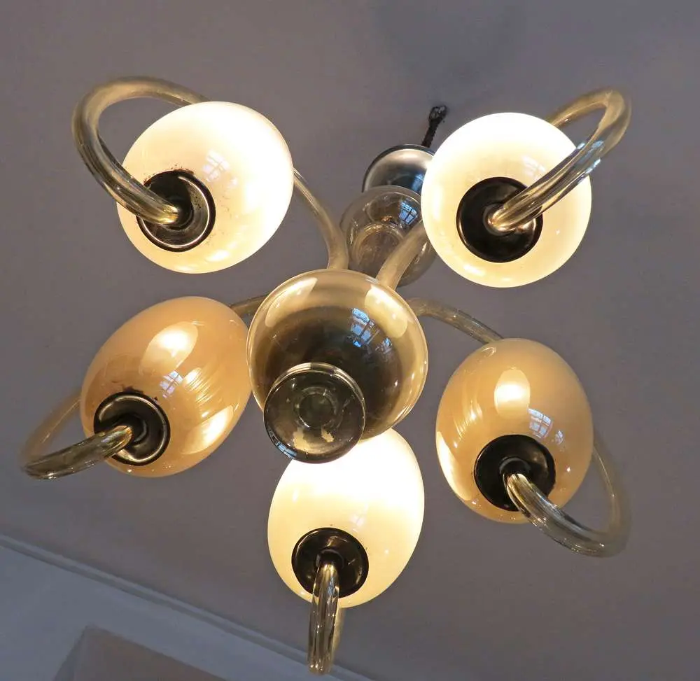 Żyrandol art deco, Czechosłowacja, ok. 1930