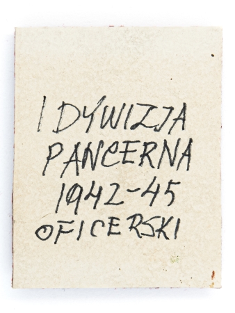Orzeł oficerski wojsk pancernych