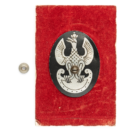 Orzeł/ Emblemat na hełm Polskie Oddziały Wartownicze