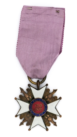 Krzyż Za Obronę Mienia Polskiego w Rosji 1920