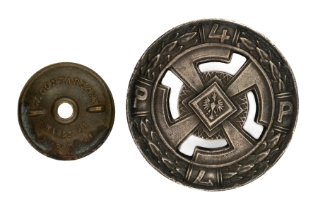 Odznaka pamiątkowa 4 Pułk Piechoty Legionów wersja 4