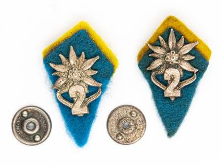 Para patek kołnierzowych 2 Batalion, 3 Dywizja Strzelców Karpackich