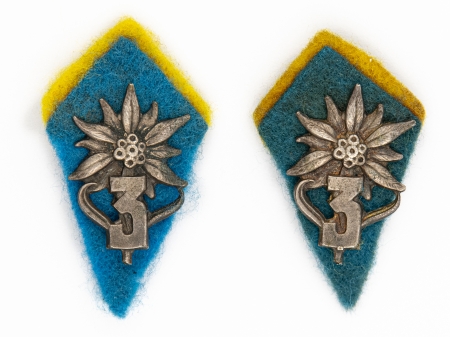 Para patek kołnierzowych 3 Batalion, 3 Dywizja Strzelców Karpackich