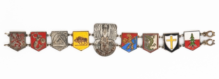 Bransoletka patriotyczna, pamiątkowa 2 Korpus Polski, Polskich Sił Zbrojnych na Zachodzie