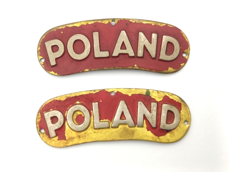 PSZ/Z Para oznak (łuczków) naramiennych POLAND