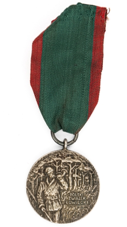 Srebrny Medal Zasługi Łowieckiej - Polski Związek Łowiecki