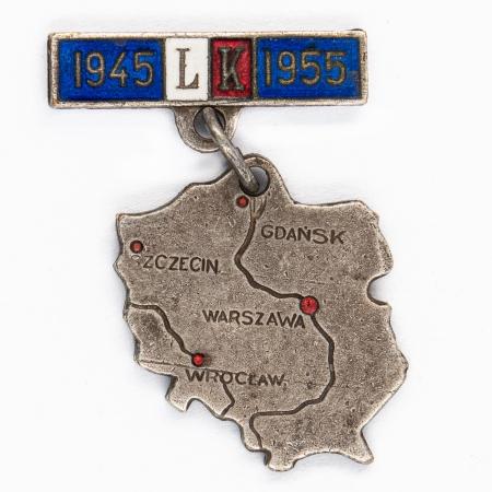 Odznaka pamiątkowa Liga Kobiet 1945-1955