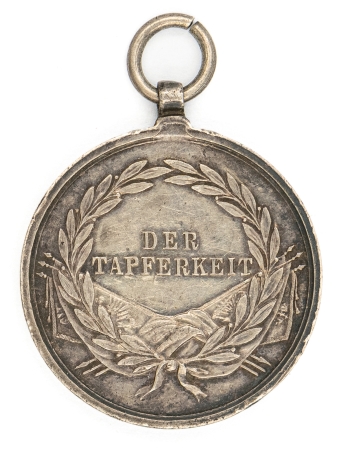 Austro-Węgry, Franciszek Józef I, srebrny medal Za Dzielność "DER TAPPFERKEIT"