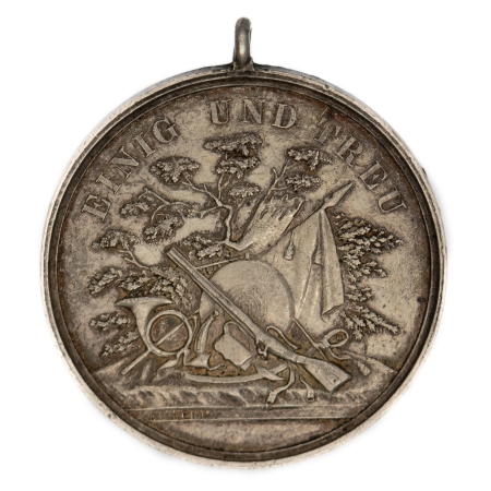 Niemcy - medal strzelecki "EINIG UND TREU"