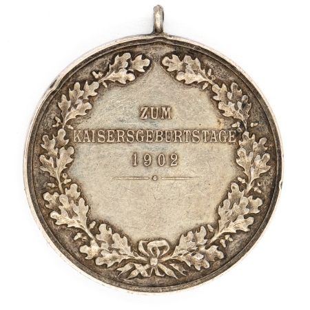 Prusy - Wilhelm II medal z okazji urodzin cesarza