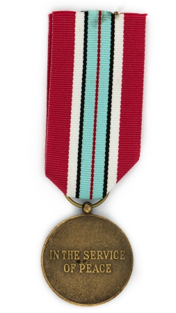 Medal ONZ-Syria ze wstążką