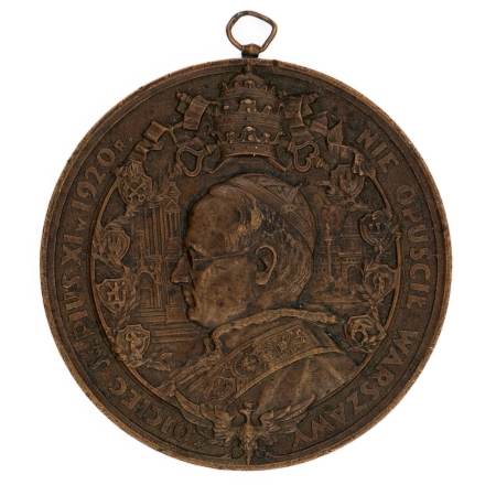 Medal Ojciec św. Pius XI w 1920r