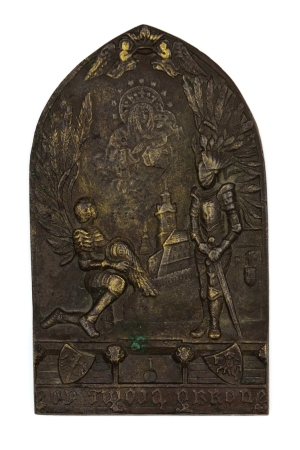 Plakieta - Wykup kościoła św. Agnieszki w Krakowie, 1924