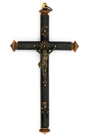 Krzyżyk patriotyczny, krucyfiks żałobny